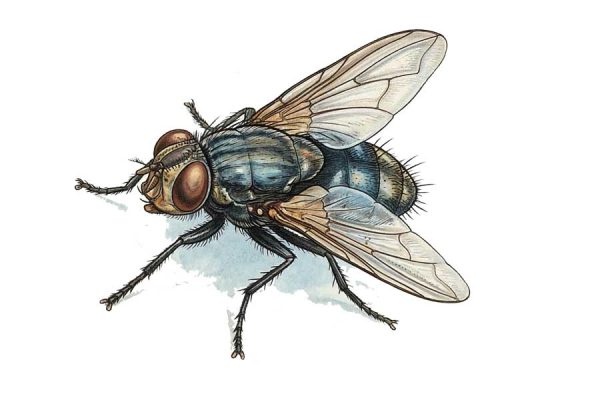 Μύγα - Ανατομία